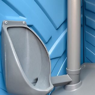 Mobiles Urinal mieten - Der Innenraum